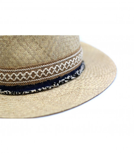 chapeau paille boho